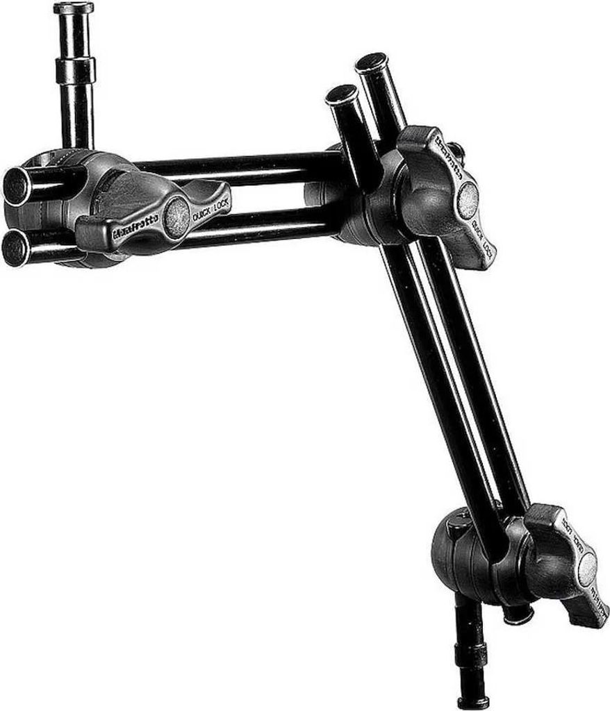 Manfrotto 396AB-2, Schwarz, Aluminium, 1,59 cm (0.625"), 5 kg, 625 mm, 500 g