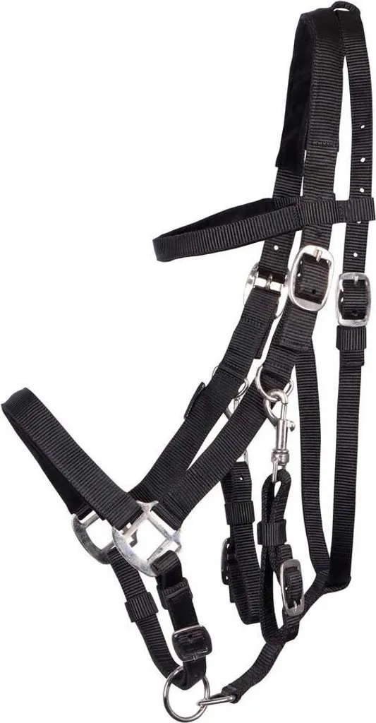 Cavezza Harry's Horse Pony Nero | Accessorio Equitazione Top Qualità