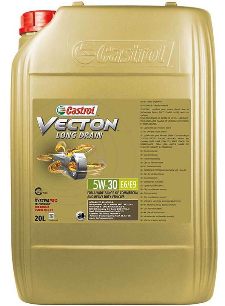 CASTROL Vecton Long Drain E6/E9 für 5W-30 20 Liter Motoröl Produktbild 