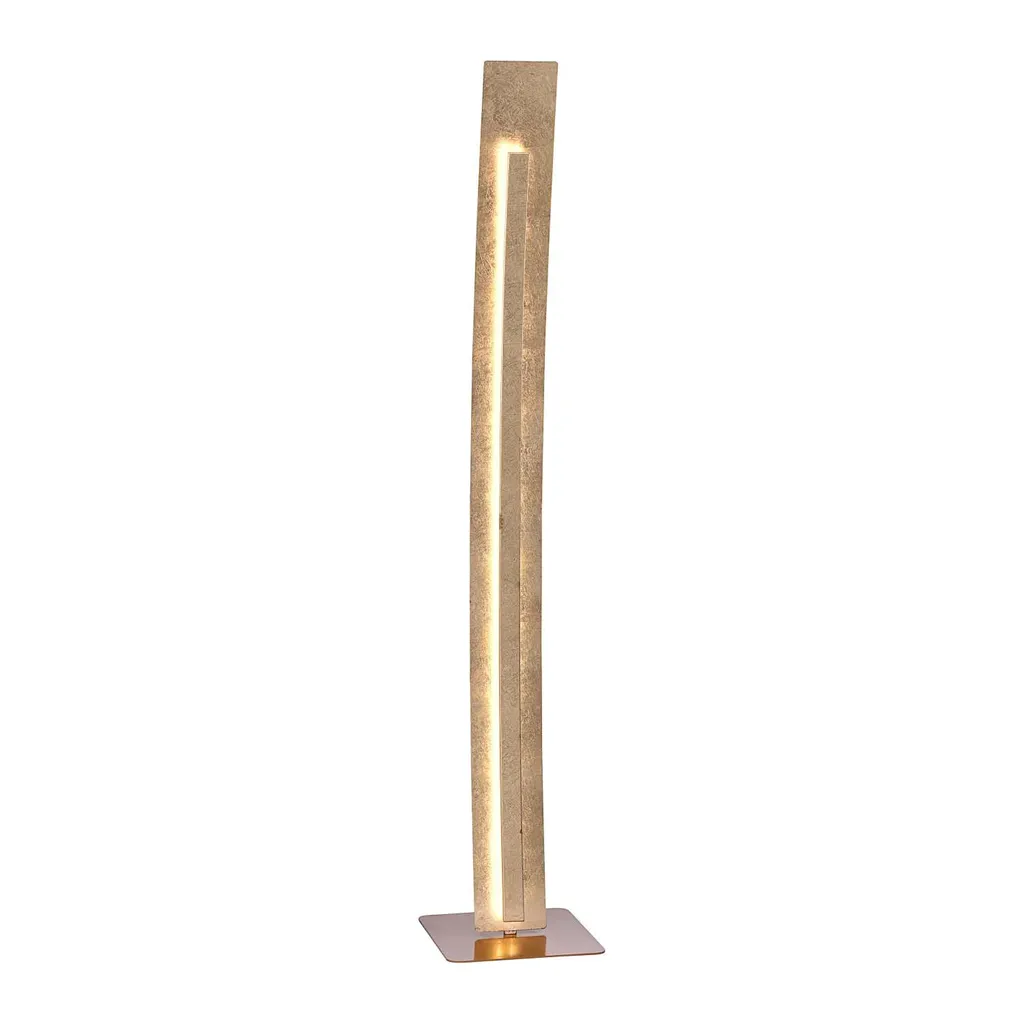 Lampadaire LED Doré 30W Économe Classe A NEVIS Paul Neuhaus Finition Or