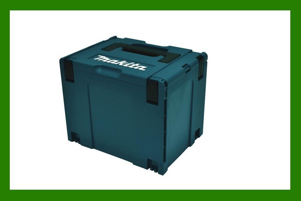 Makita MAKPAC Werkzeugkoffer Werkzeugkiste blau Kunststoff Produktbild 