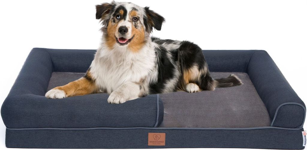 Orthopädisches Premium Hundebett mit Egg Foam, extra Produktbild 1