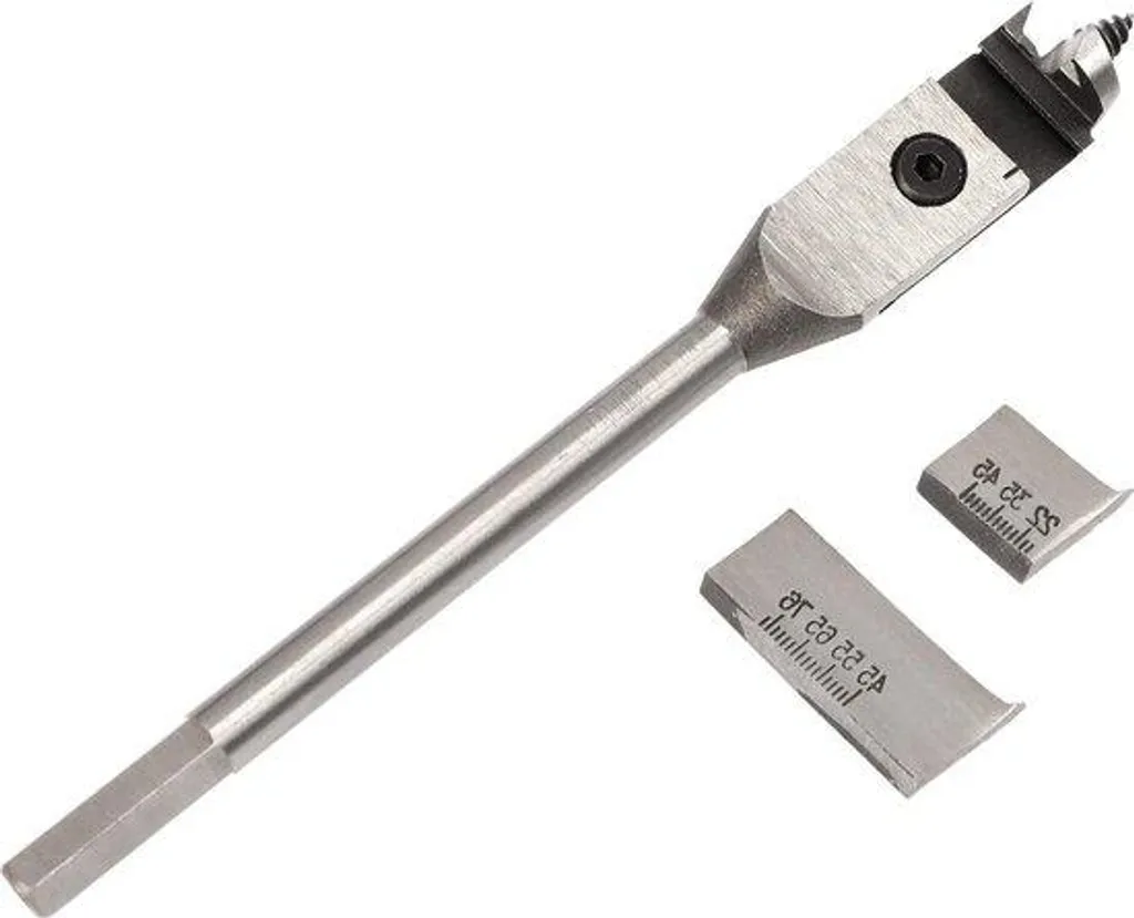 Goujon plat pour assemblage de panneaux bois réglable de 22 à 76 mm