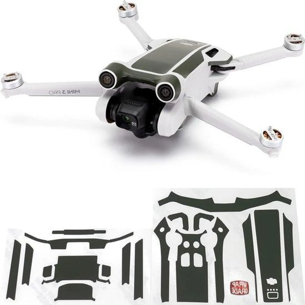 Protection DJI Mini 3 Pro Vert Militaire : Évitez Rayures et Chocs