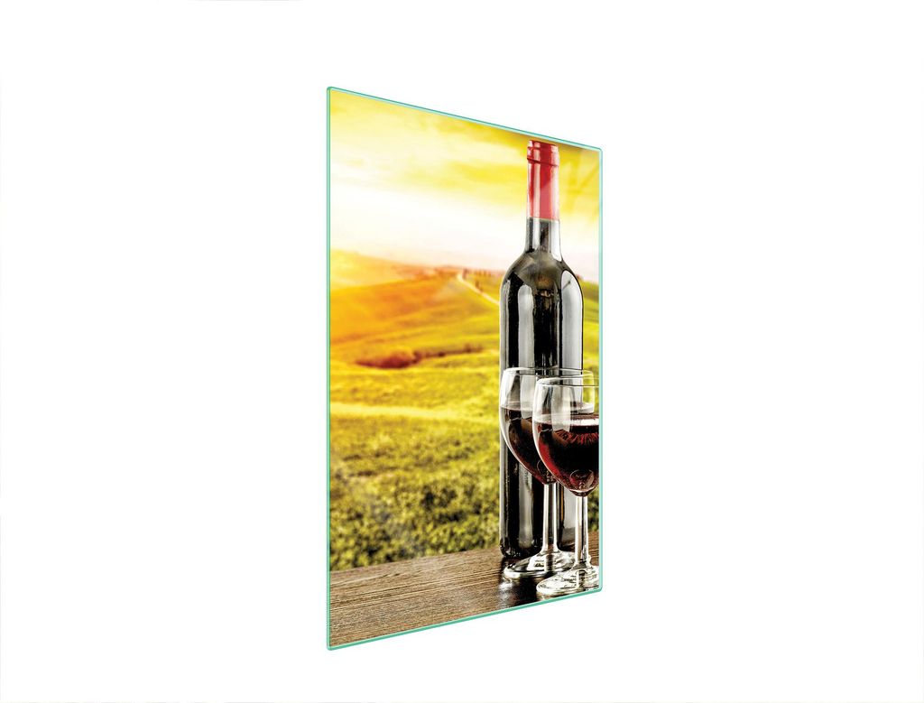 Glasschneidebrett 35x52 Wein