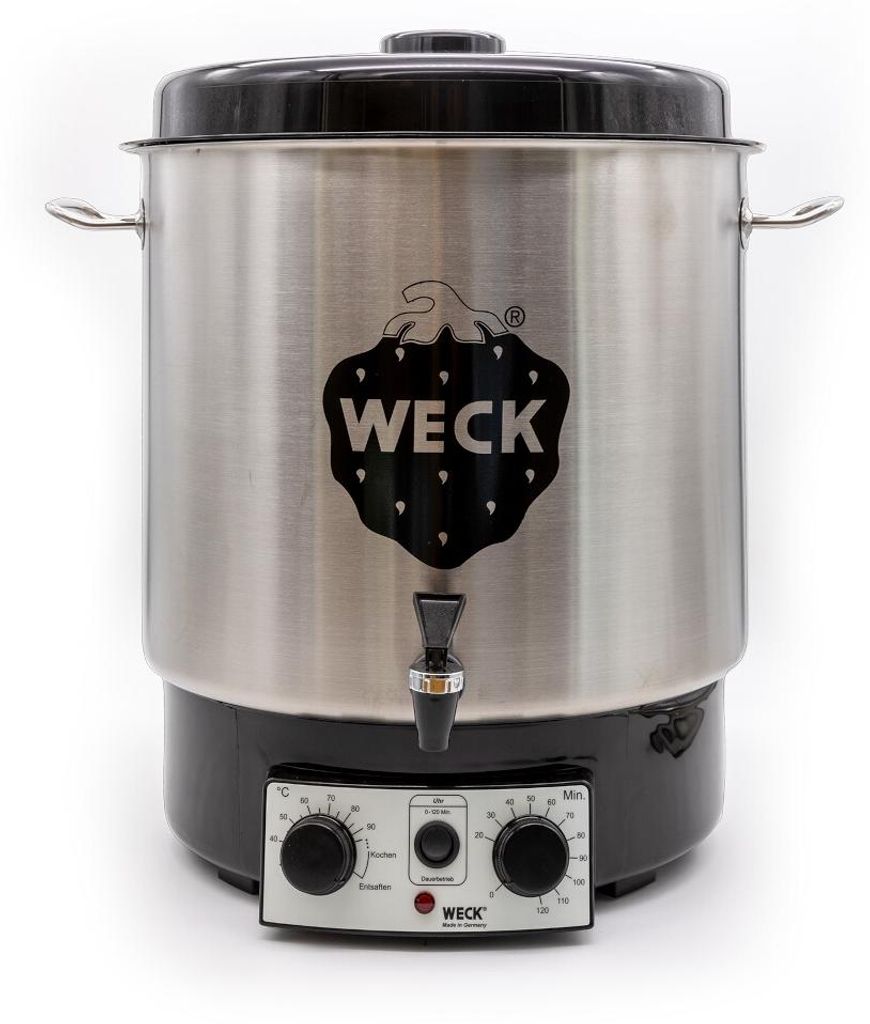 WECK WAT 25A Einkochautom. ED Uhr+Hahn mit Einlegerost Produktbild 