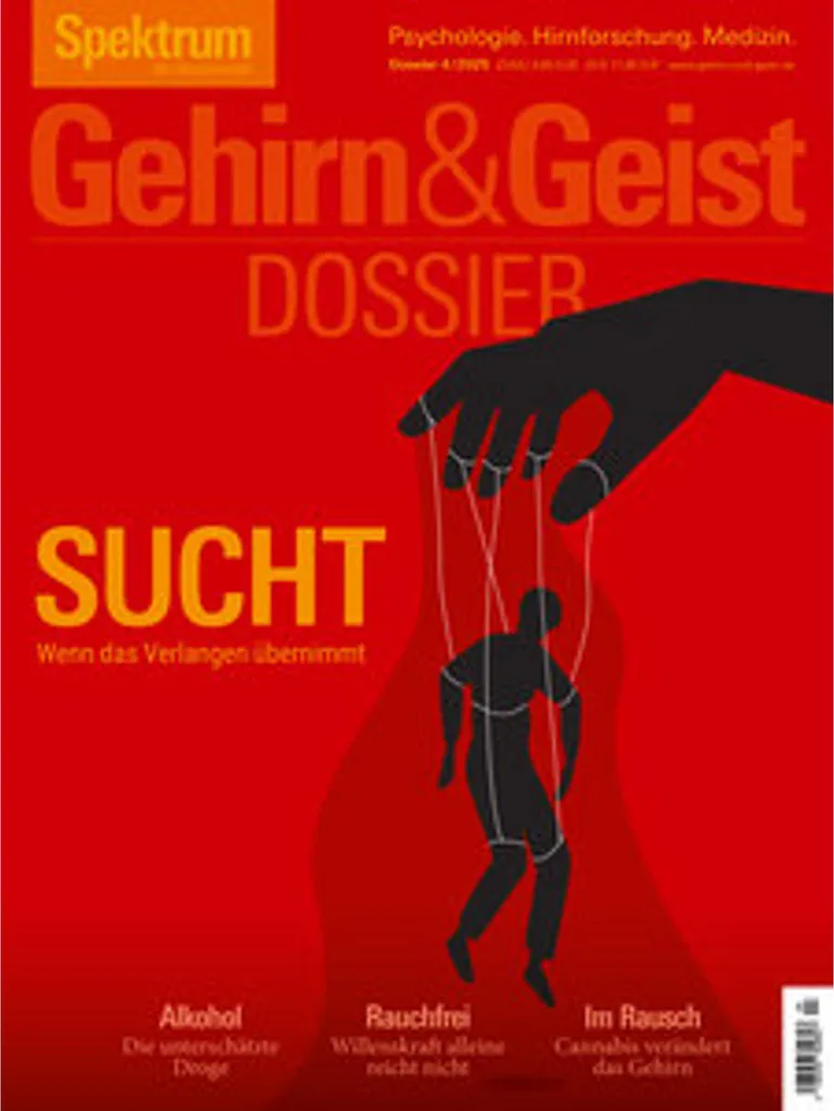 Dossier Neurosciences Gehirn&Geist 4/2025 : Étude Complète sur l'Addiction