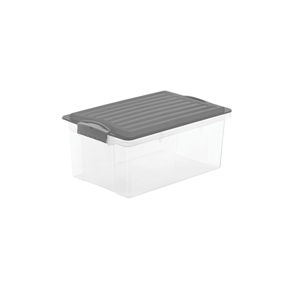 Stapelbox DIN A4, 13 l COMPACT, Farbe:Anthrazit