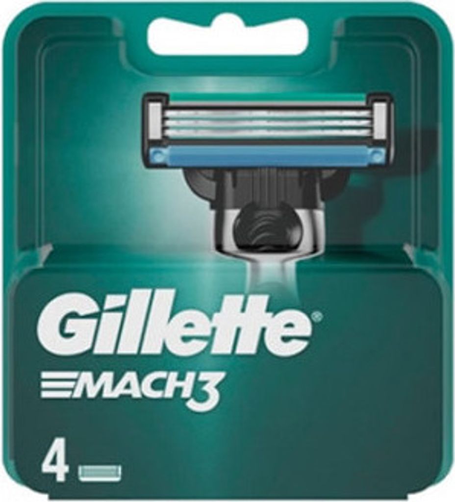 gillette rec mach3 pack 4 lames de rechange Produktbild 