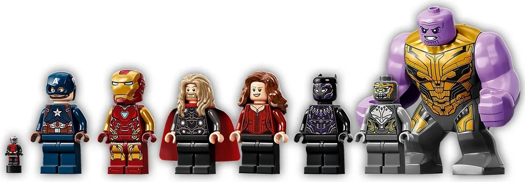 LEGO Marvel 76192 QG des Avengers Endgame : Canon Géant et Van Quantique