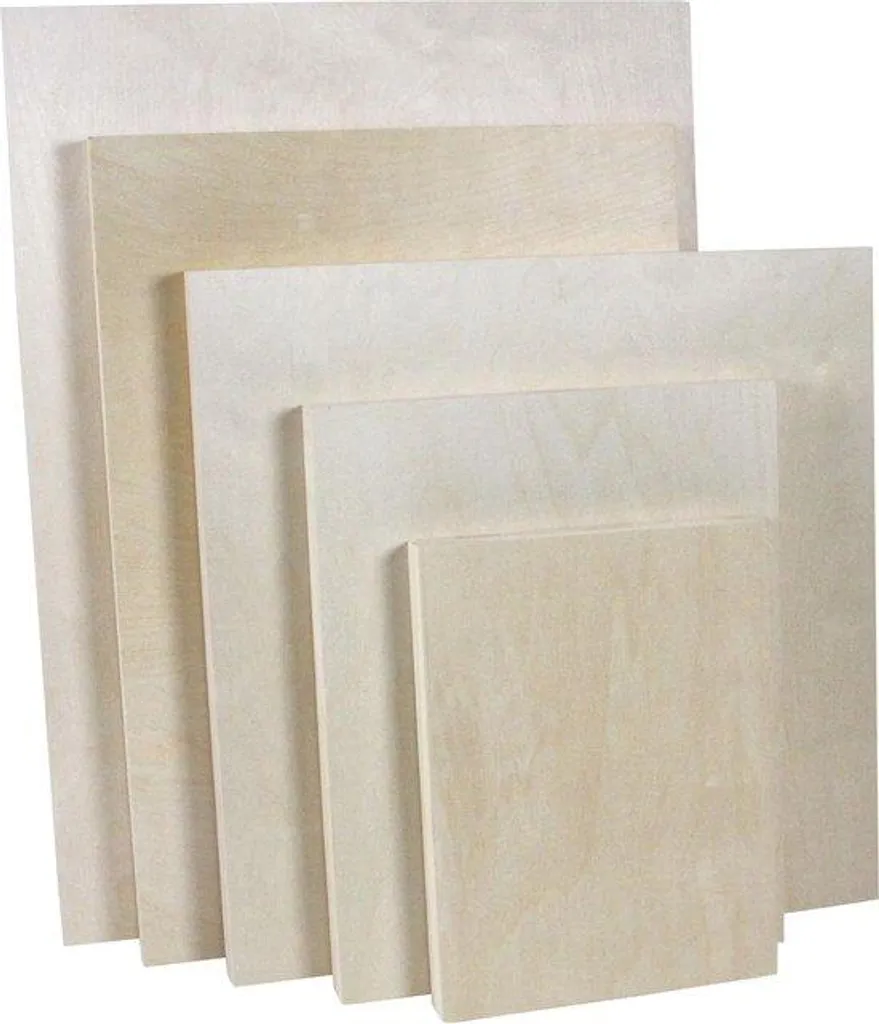 Lot de 2 Socles en Bois 30x30 cm Aspect 3D Épaisseur 38 mm Robustes