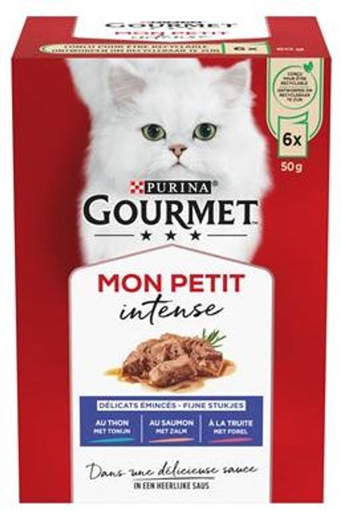 Gourmet Mon Petit Vis – Nassfutter für Katzen