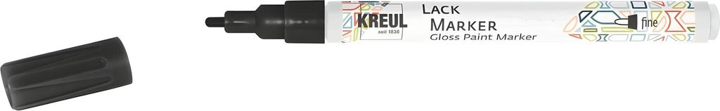 Kreul Lack 'F' Wkład do pióra 1 - 2 mm Black 1 szt. Zdjęcie produktu 