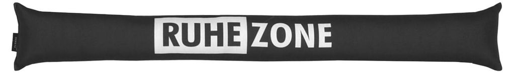 Zugluftstopper "Ruhezone" schwarz 10x90cm von Albani Produktbild 