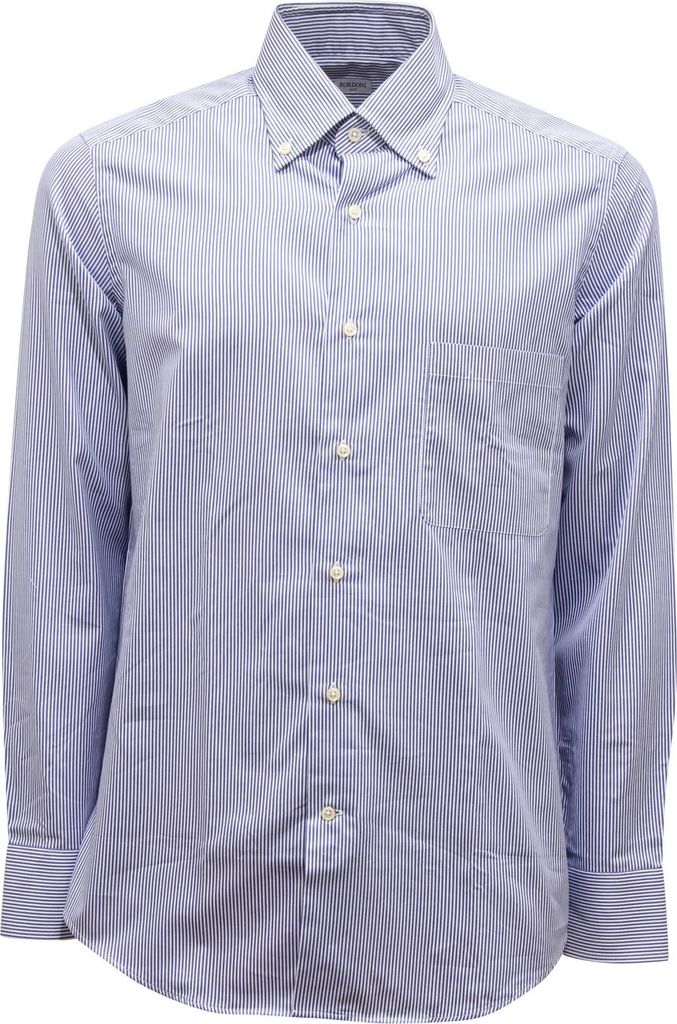 L0128 Camicia Uomo Bordoni Man Striped Shirt