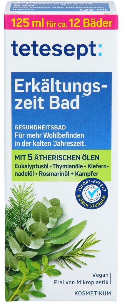 Bain Tetesept contre le rhume 125 ml Image du produit 