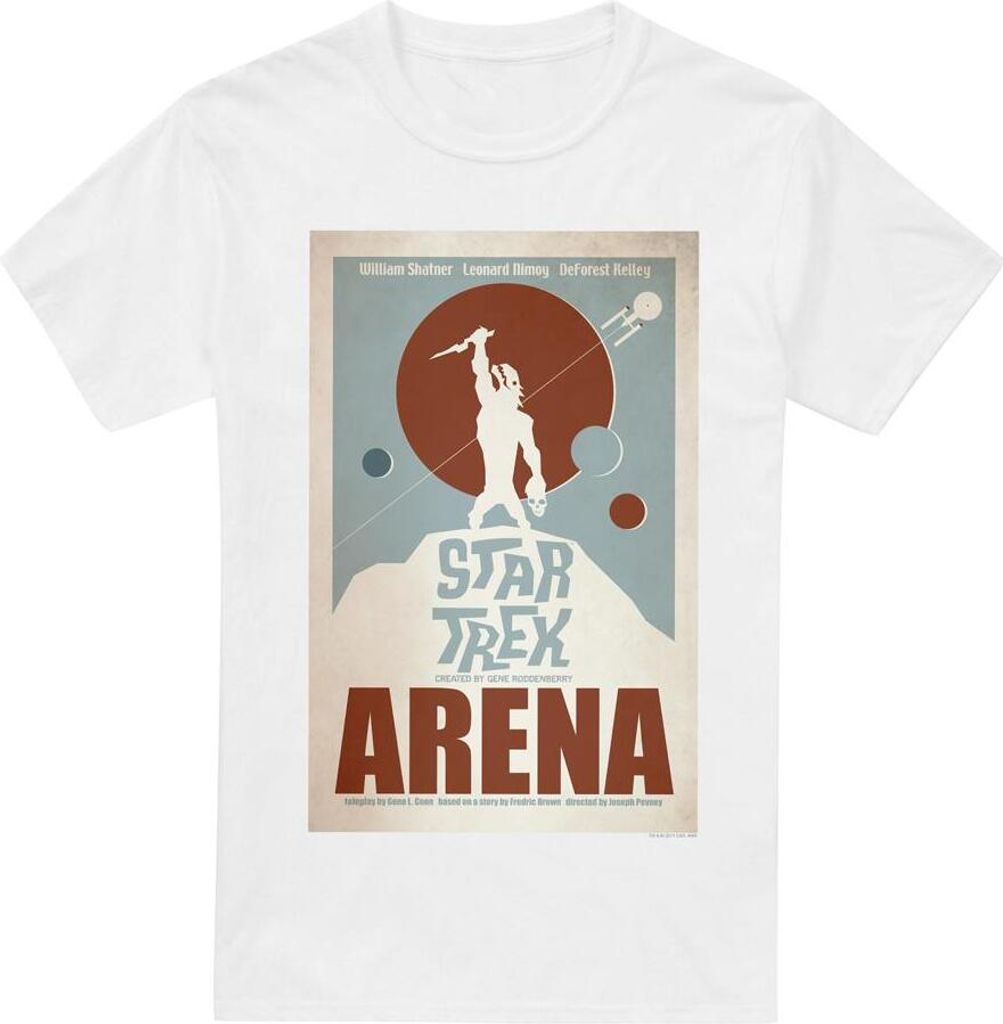 Star Trek - "The Original Series Episode 18" T-Shirt für Herren TV13827 (S) (Weiß)