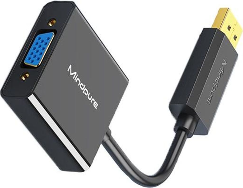 INF DP zu VGA Adapter 1080P - Hochwertiger Konverter für PC & Monitor