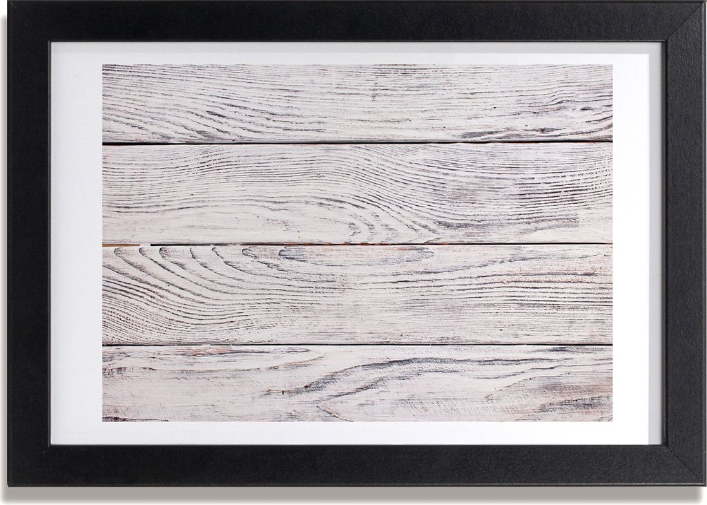 Bild 30x20 MDF-Rahmen, Wandkunst Holzwand
