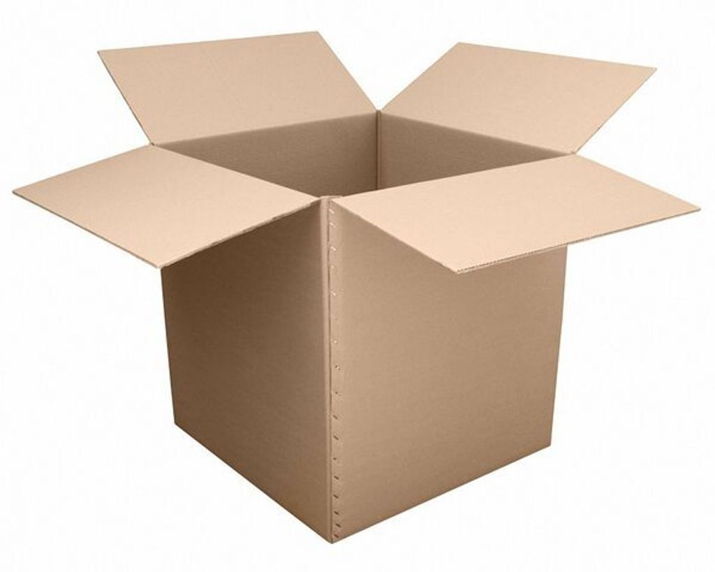 1x Faltkarton  650x650x(300)-700mm mit variabler Höhe Produktbild 