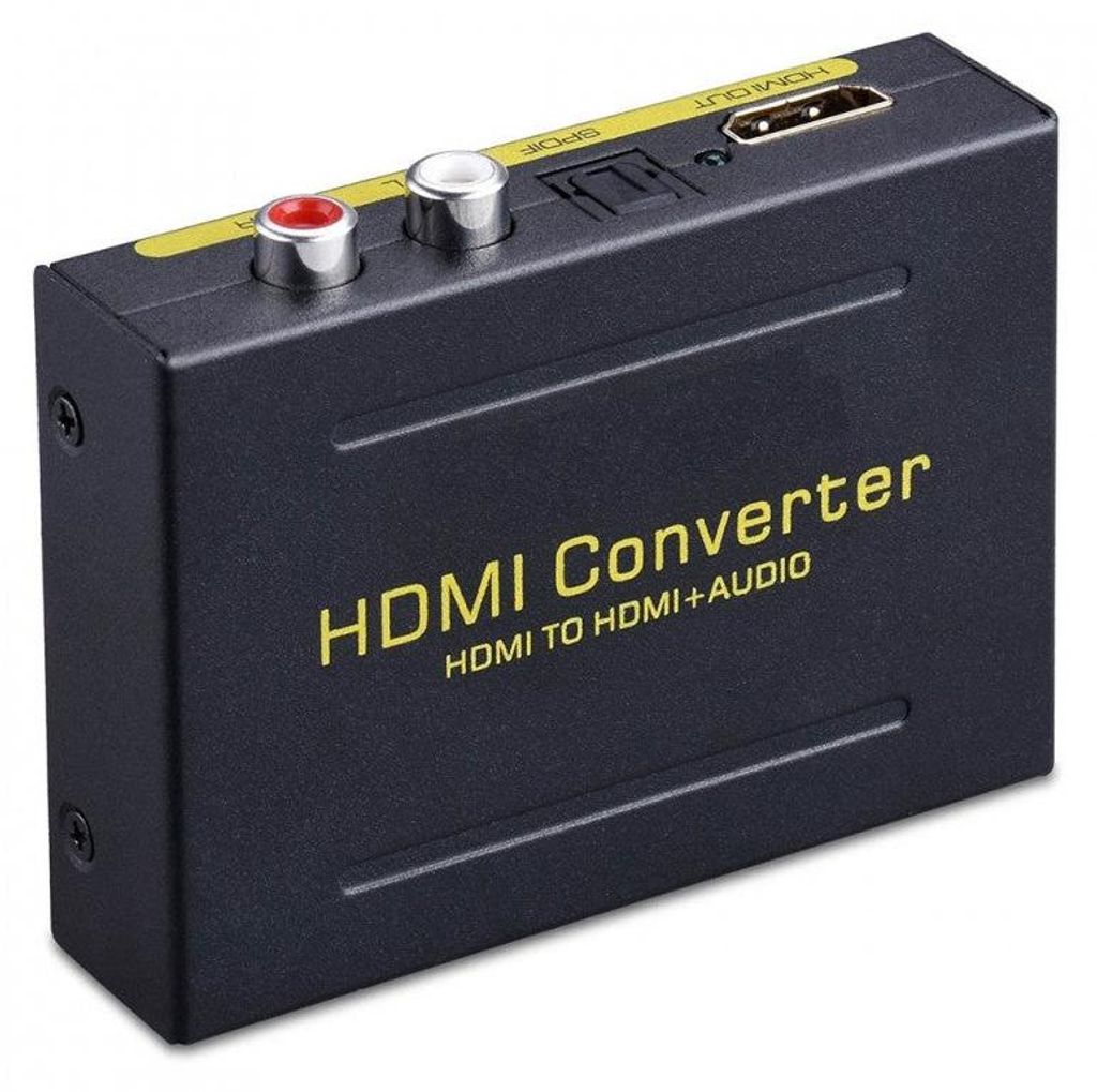 Audio splitter - HDMI naar HDMI + SPDIF + RCA Productafbeelding 