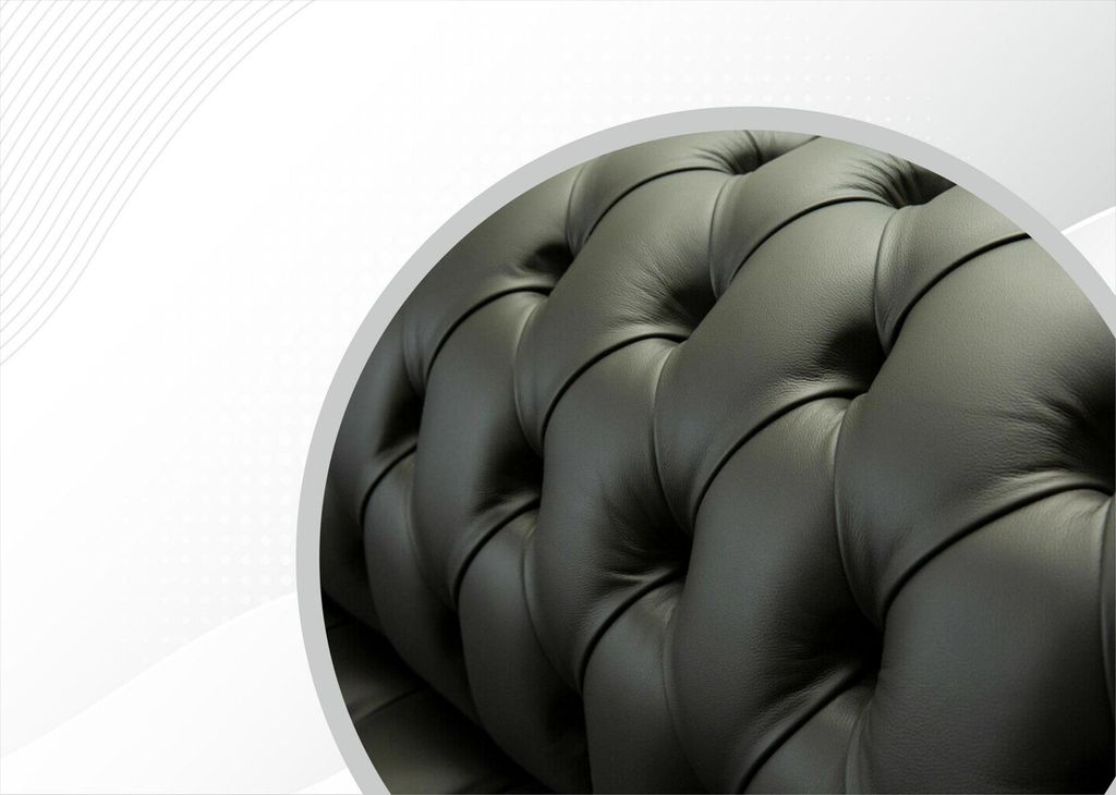Design Sofa 2 Sitzer Sofas Polster Couchen Leder Relax Chesterfield Sitz Möbel