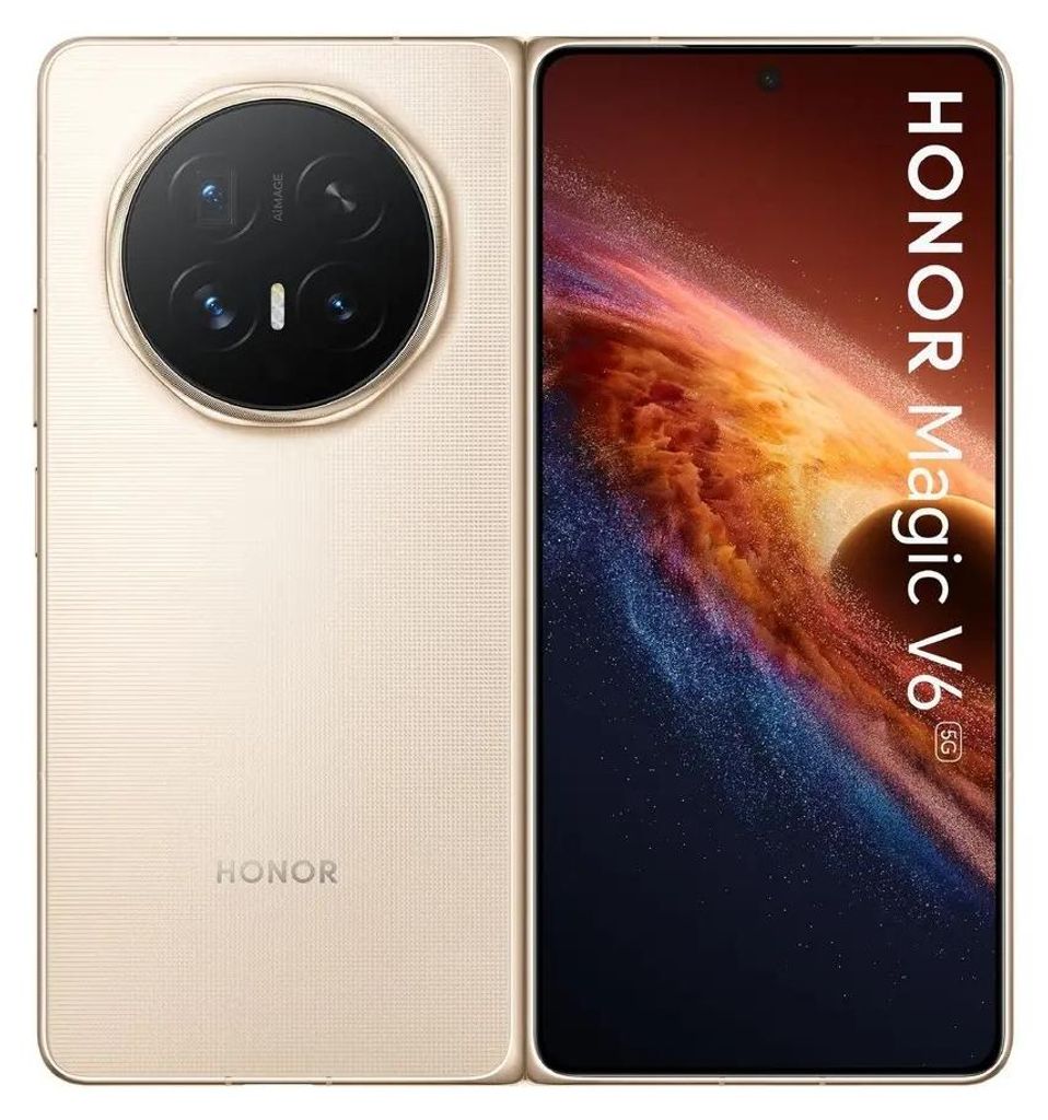 HONOR Magic V6, goud, 16 GB RAM, 512 GB opslag Productafbeelding 