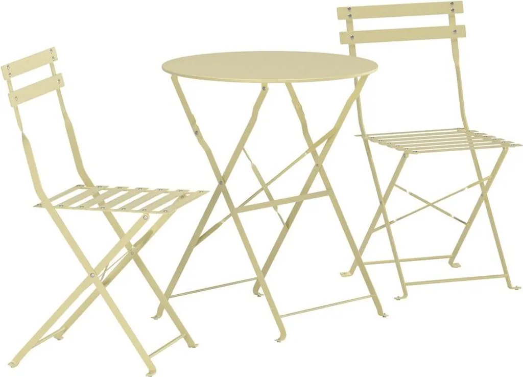 Service à café Tao jaune pastel set de tasses et soucoupes petit-déjeuner