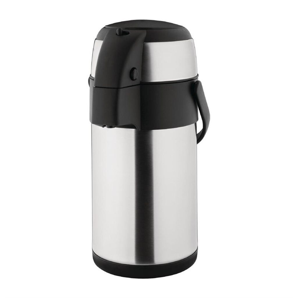 Carafe à pompe Olympia en acier inoxydable 2,5 litres Image du produit 