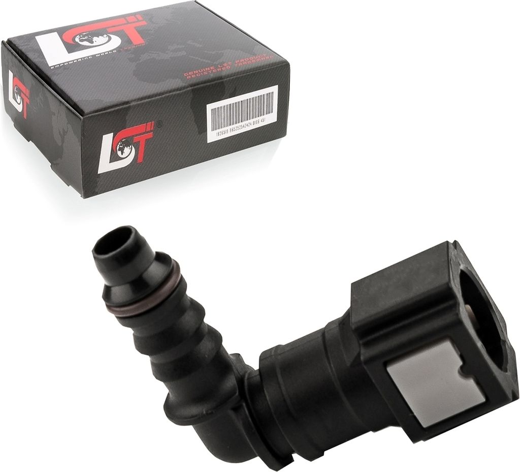 Schnellverschluss Kraftstoffleitung Kupplung L-Stück 6,3x6mm für BMW MINI