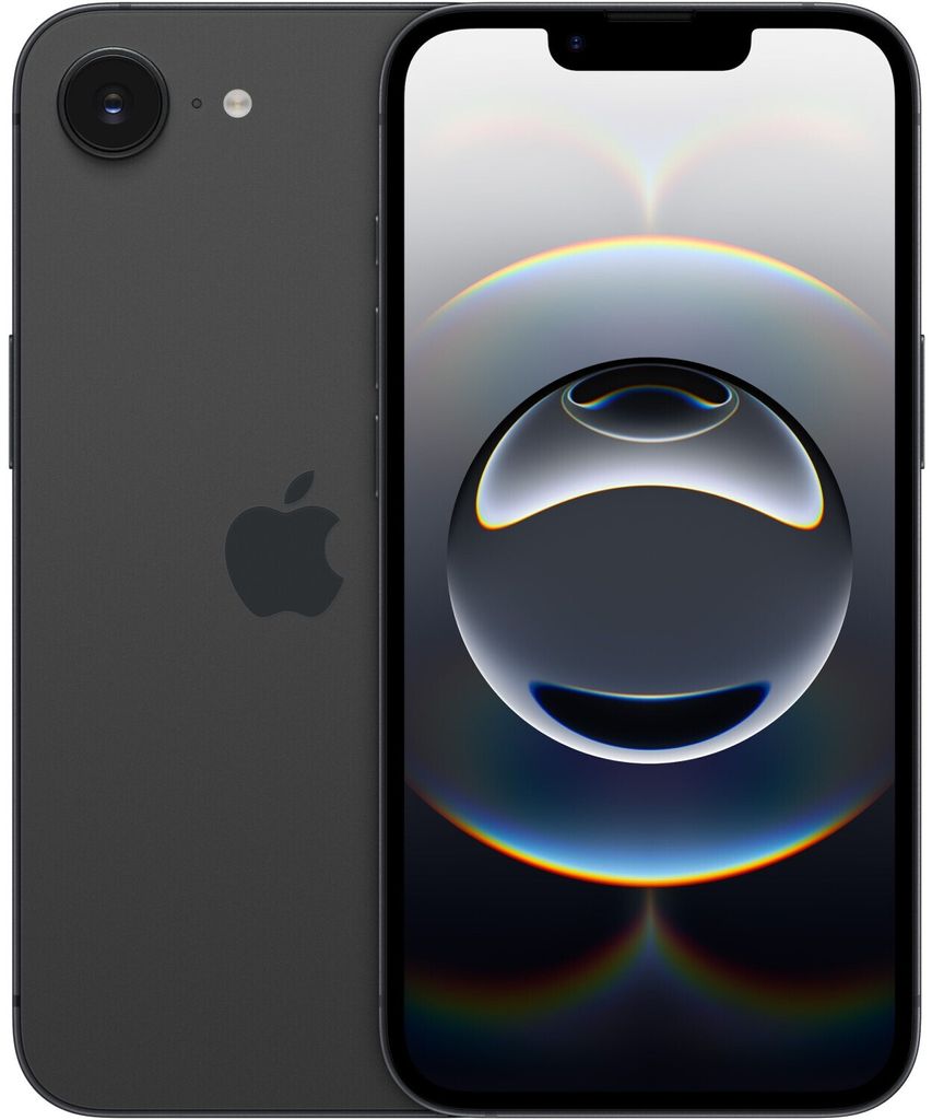 Apple iPhone 16e 128GB 6.1"Schwarz EU MD1Q4QN/A  Apple Produktbild 