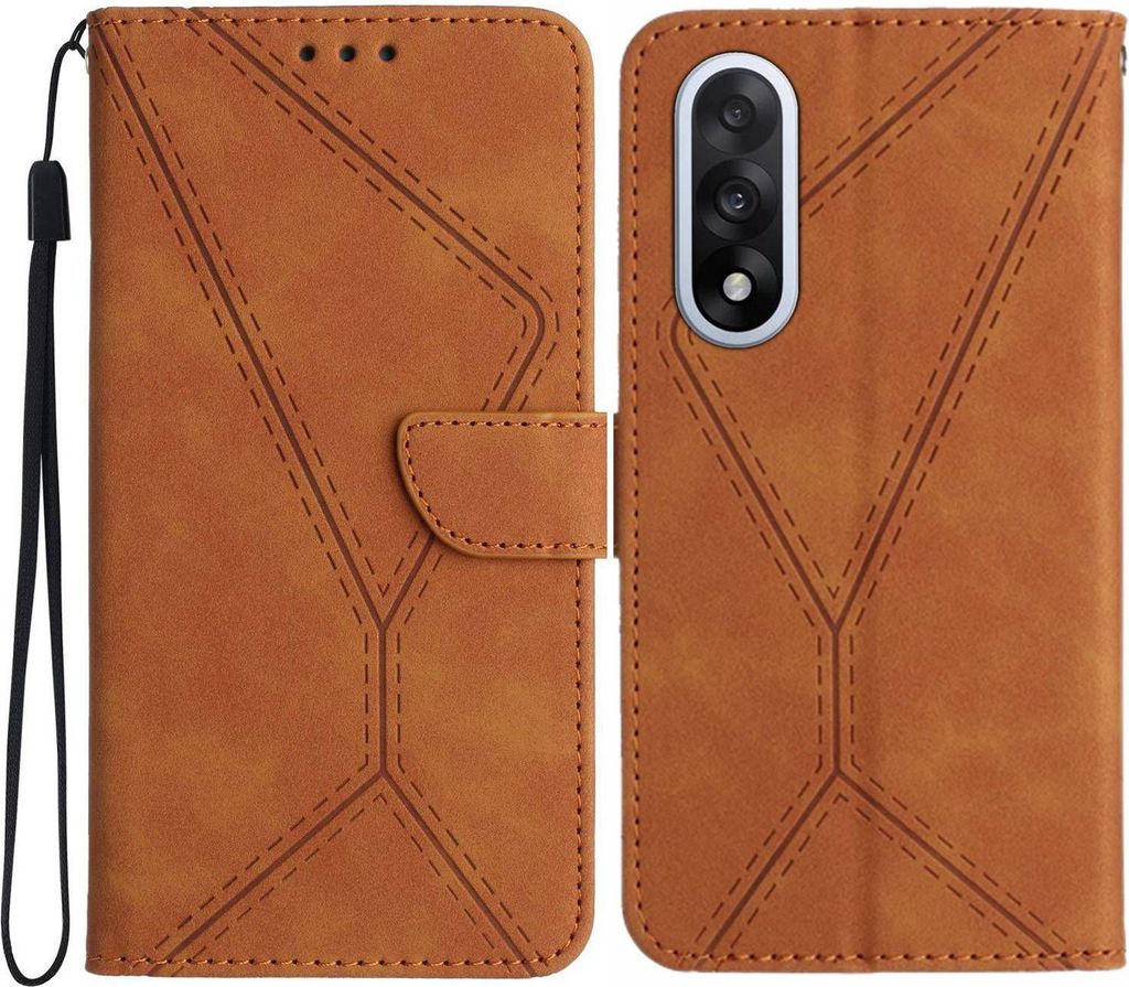 OnePlus Nord 5 Hülle - Coverup Klapphülle - Braun