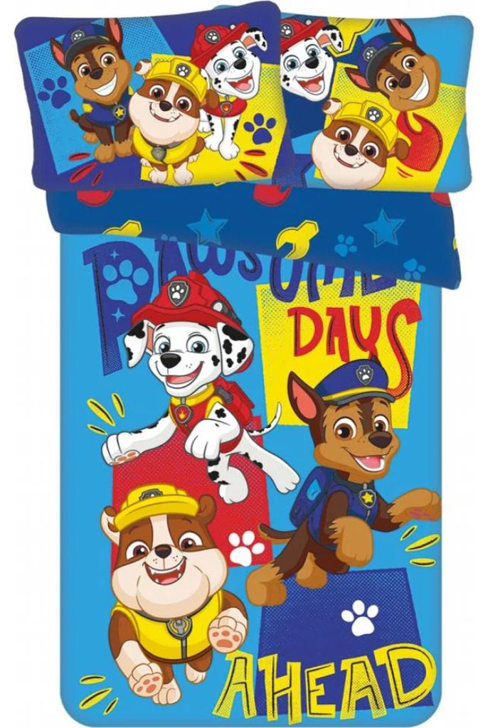 Juego de sábanas para cuna Paw Patrol 579, diseño para Imagen del producto 
