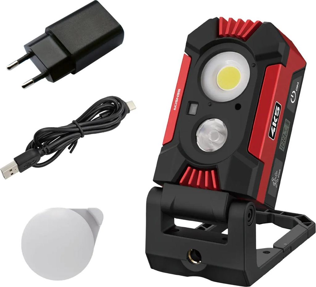 4K5 Tools HD 1500 HeavyDuty Light Baustrahler (Leuchtkraft 1500lm)