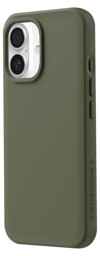 Rhinoshield, SolidX Hülle für iPhone 16 Plus, kabelloses Laden kompatibel, Olivgrün