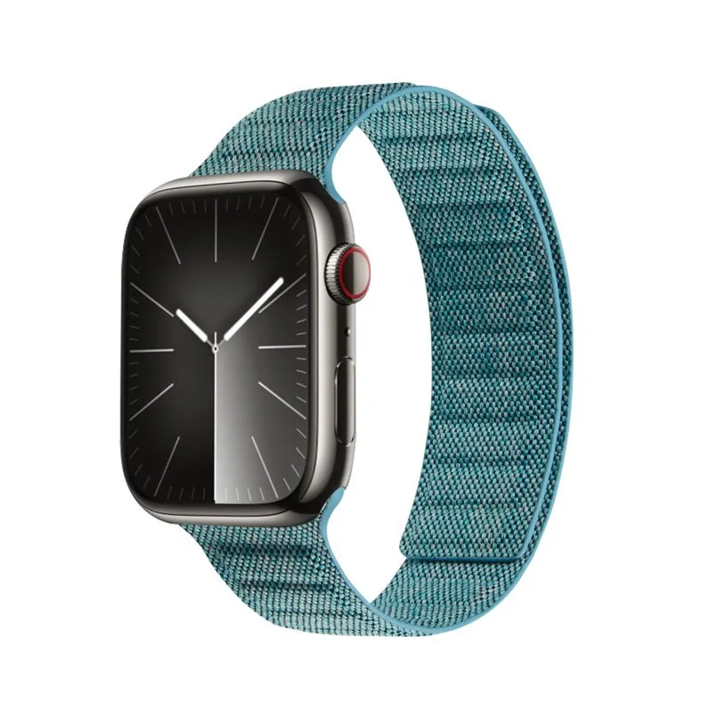Bracelet Magnétique Réglable pour Apple Watch 41mm Turquoise Melange
