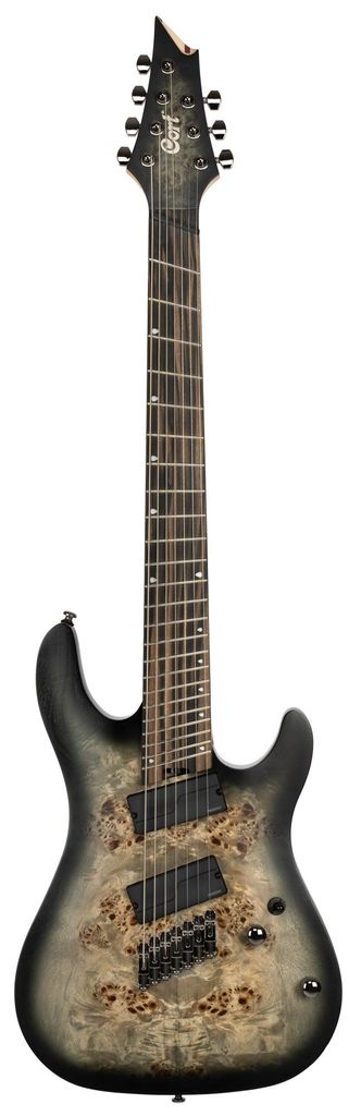 Cort KX 507MS Star Dust Black Multiscale E-Gitarre