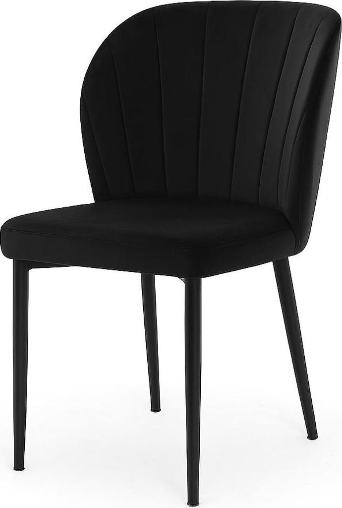 PAWS MÖBEL SHELLY schwarz Eimer modernen gepolsterte Stuhl für Wohnzimmer, Restaurant, Küche, Restaurant Stuhl, Küchenstuhl, samt
