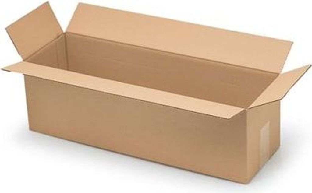 Faltkarton 600 x 140 x 140 mm Kartonschachteln, 10 Stück