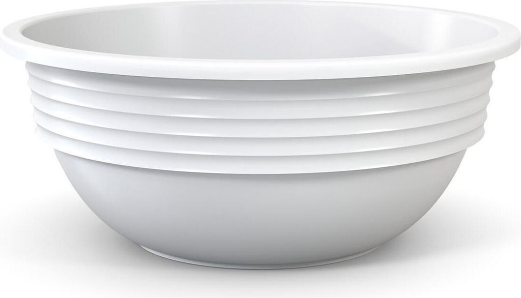 Plastard Blumenschale Weiss Ø 32 cm Pflanzschale Schale Produktbild 