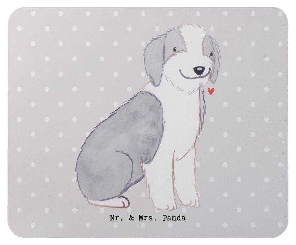 Mr. & Mrs. Panda Mauspad Bearded Collie Lebensretter - Grau Produktbild 