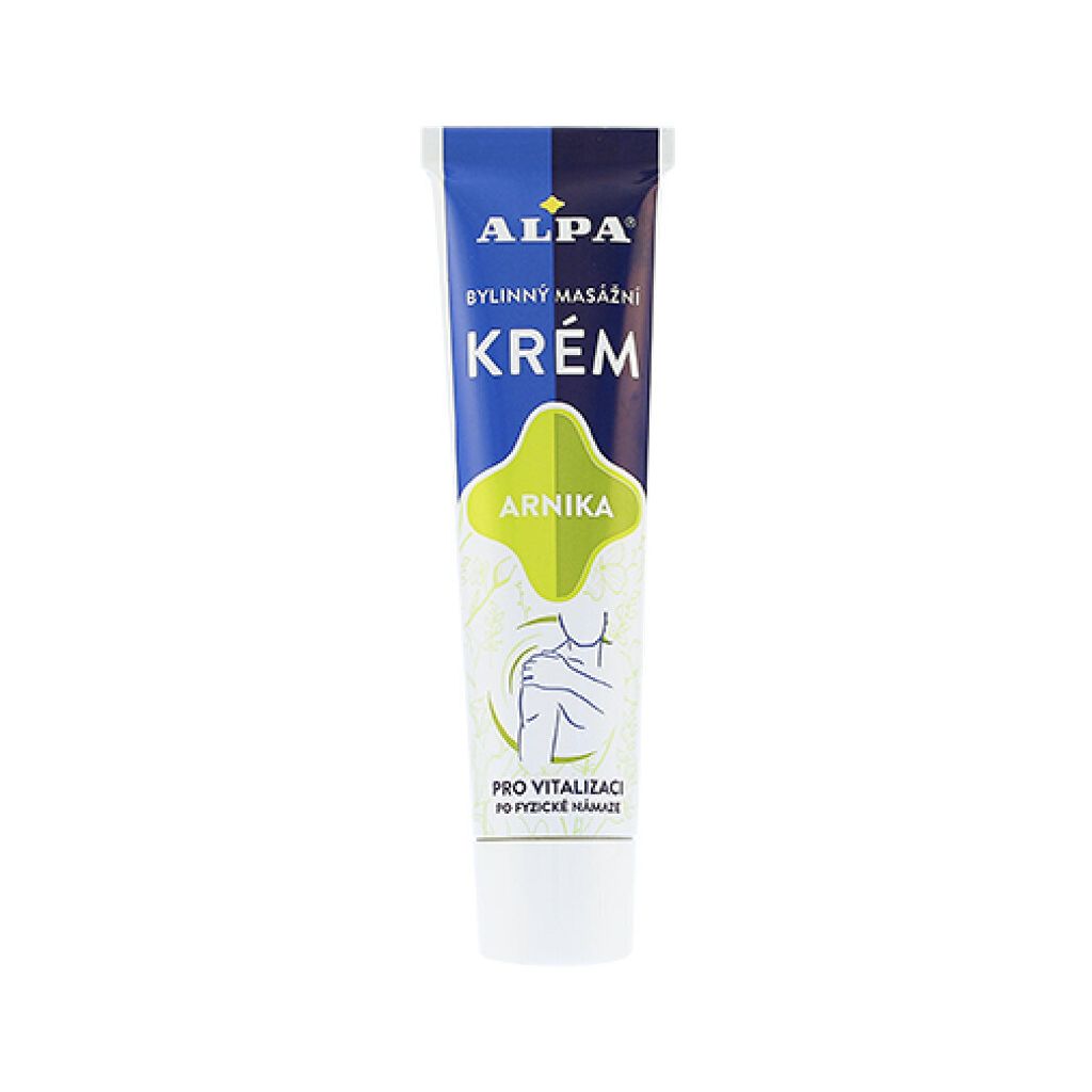 ALPA Bylinný masážny krém s arnikou 40 g - Hojivý účinok na Obrázok produktu 