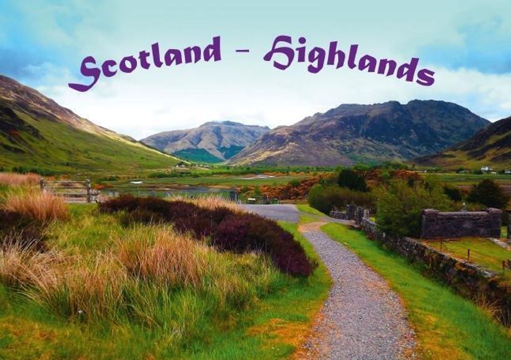 Calvendo Von Glencoe über Lochalsh nach Glasgow durch die Highlands (Tischaufsteller, 14 Seiten) 978-3-660-21080-4