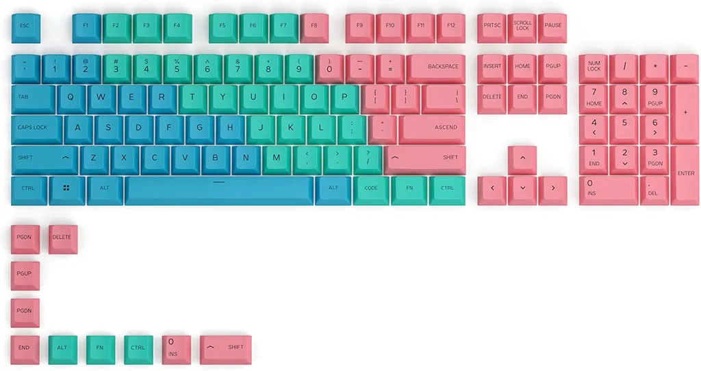 Customiser Clavier Mécanique avec Touches GPBT Pastel PBT Durable US