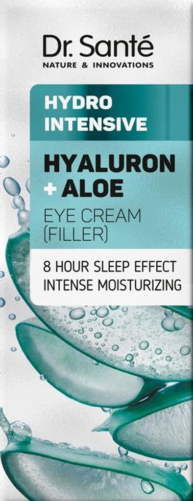 DR.SANTE Hydro Intensive Intensiv Feuchtigkeitsspendende Augencreme Hyaluron + Aloe 15 ml
