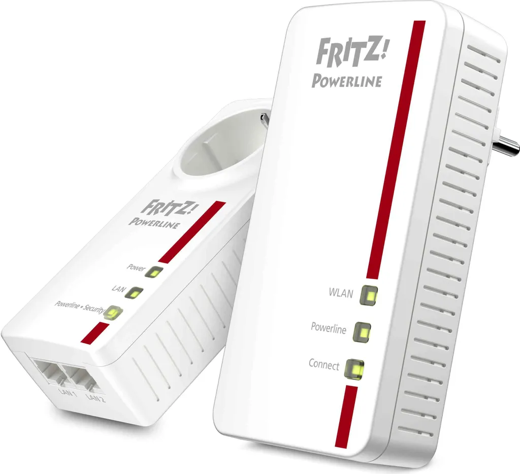 Kit CPL Wi-Fi pour Streaming et Gaming FRITZ!Powerline 1260E 1.2G