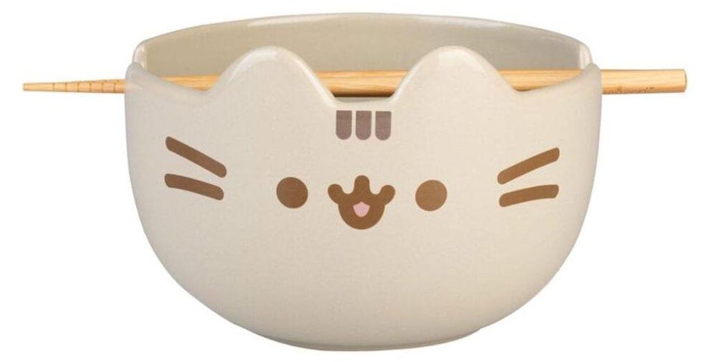 Ciotola Pusheen Ramen 3D Immagine del prodotto 
