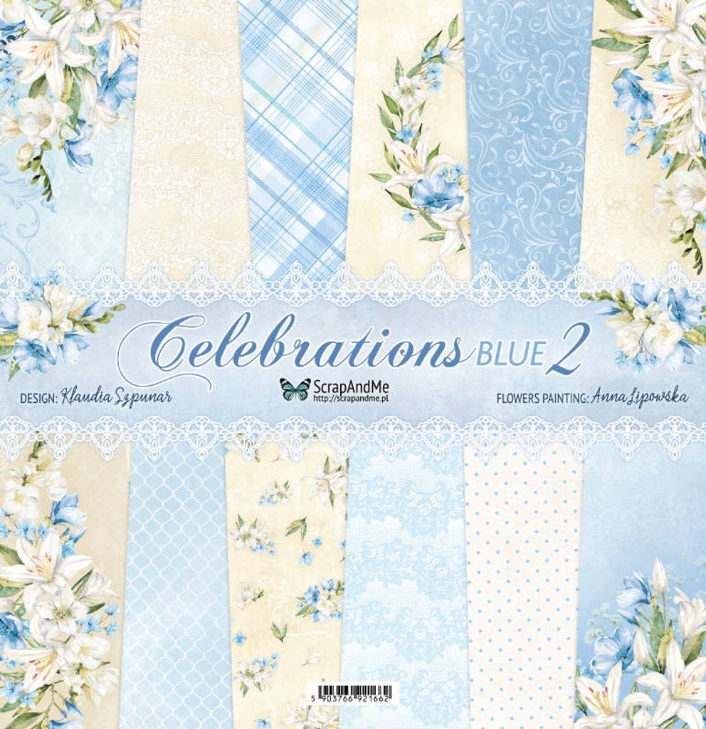 SCRAPandME 6feuilles 30x30cm double face papier Image du produit 