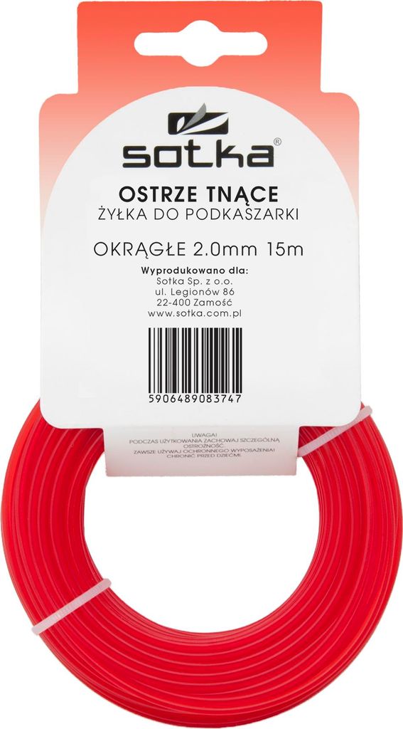 Schneidklinge 2,0 mm rund 15m