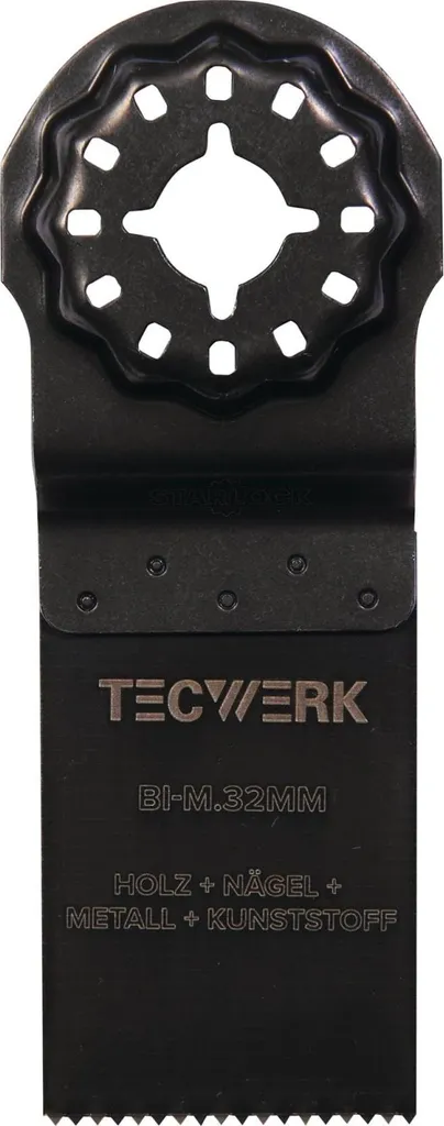 Lames plongeantes Starlock 32 mm profondeur 40 mm pour bois - 12 pièces